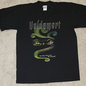 Black Voldemort Graphic T-Shirt